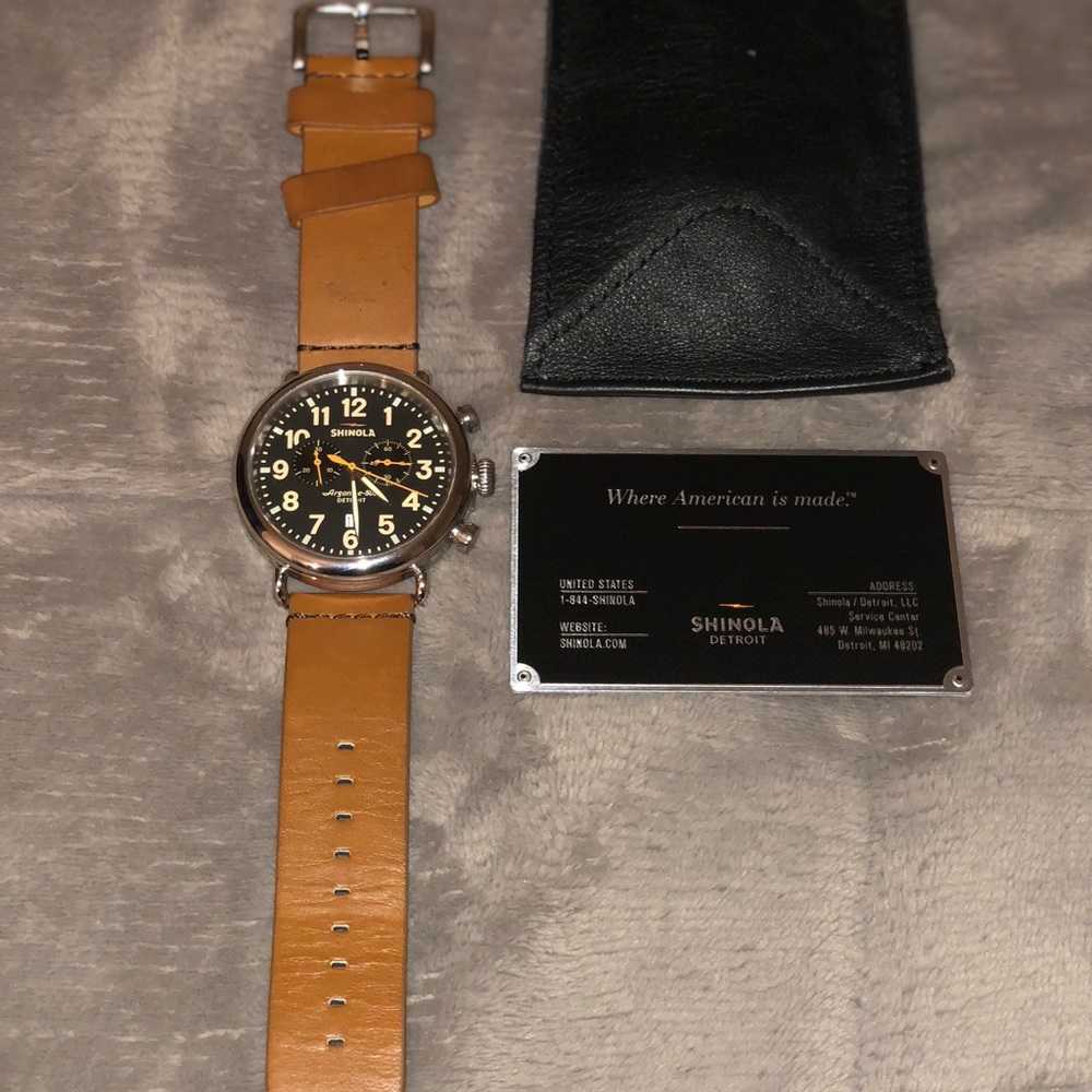 Shinola watch